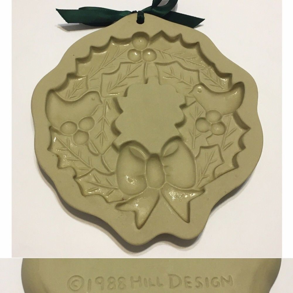 Vintage Brown Bag Cookie Art Mold Shortbread